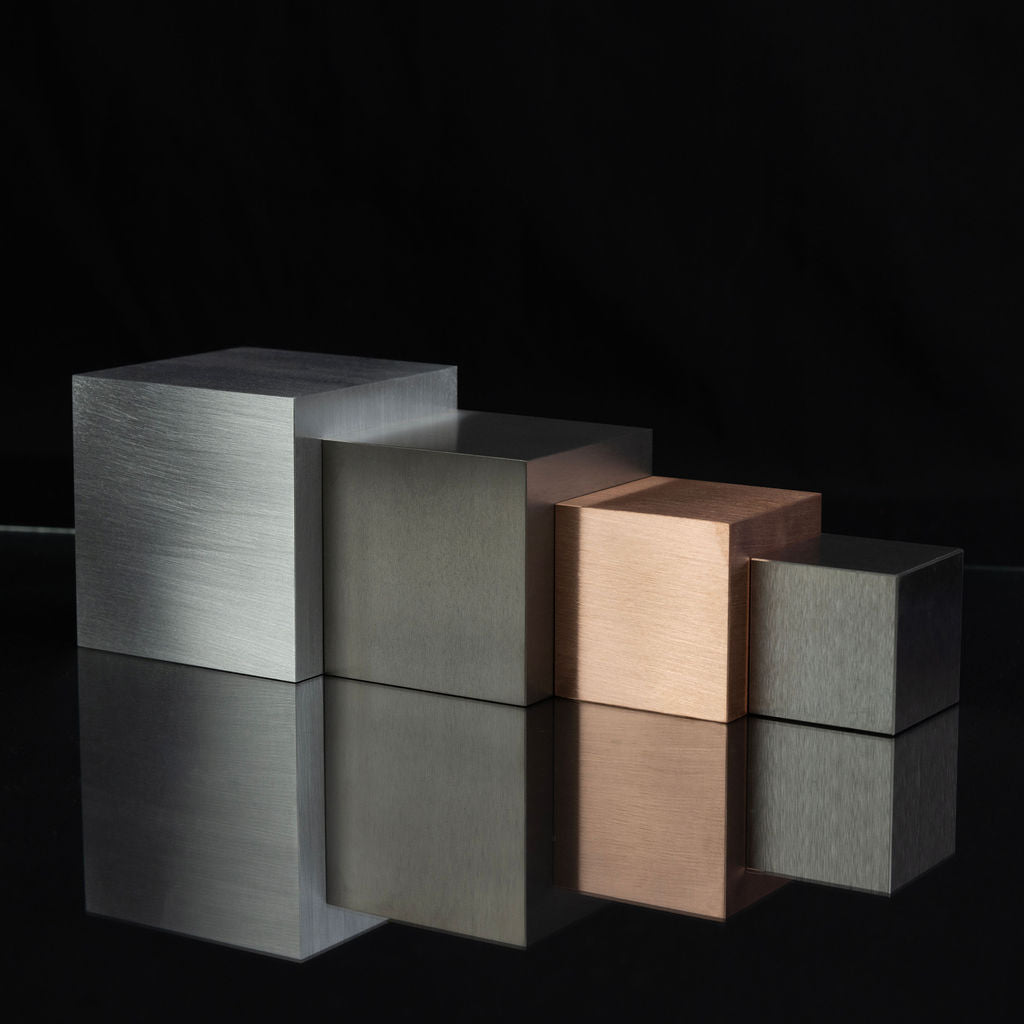 1kg Cube Collection (Tungsten, Titanium, Copper Aluminium)
