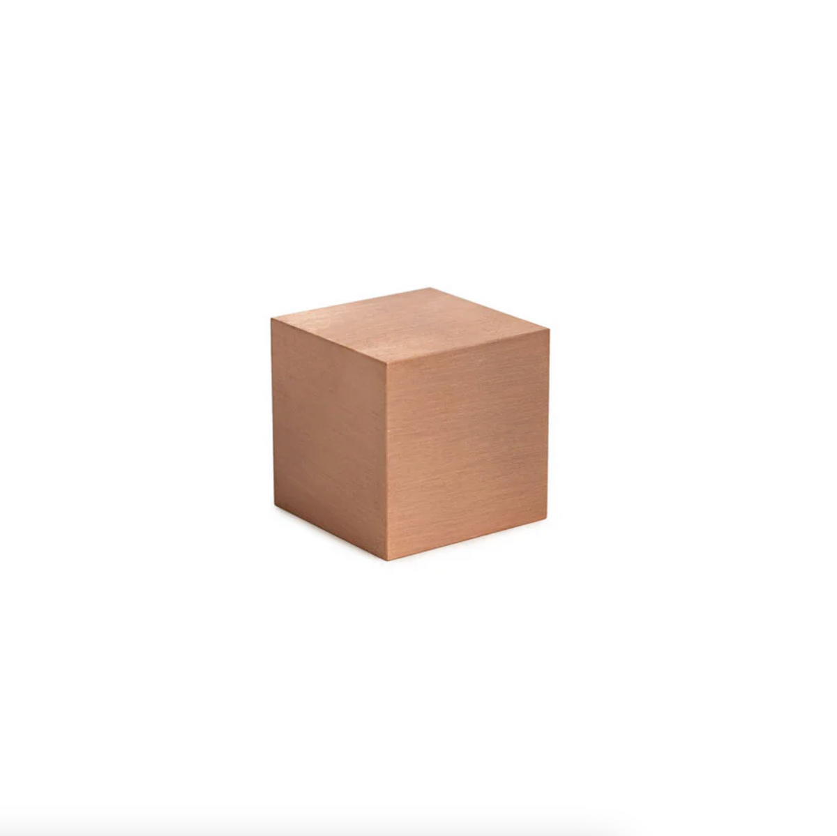 1kg Copper Cube (~48mm x 48mm x 48mm)