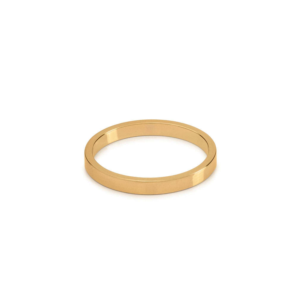 The Gold Tungsten 2.5F (2.5mm Flat Ring)