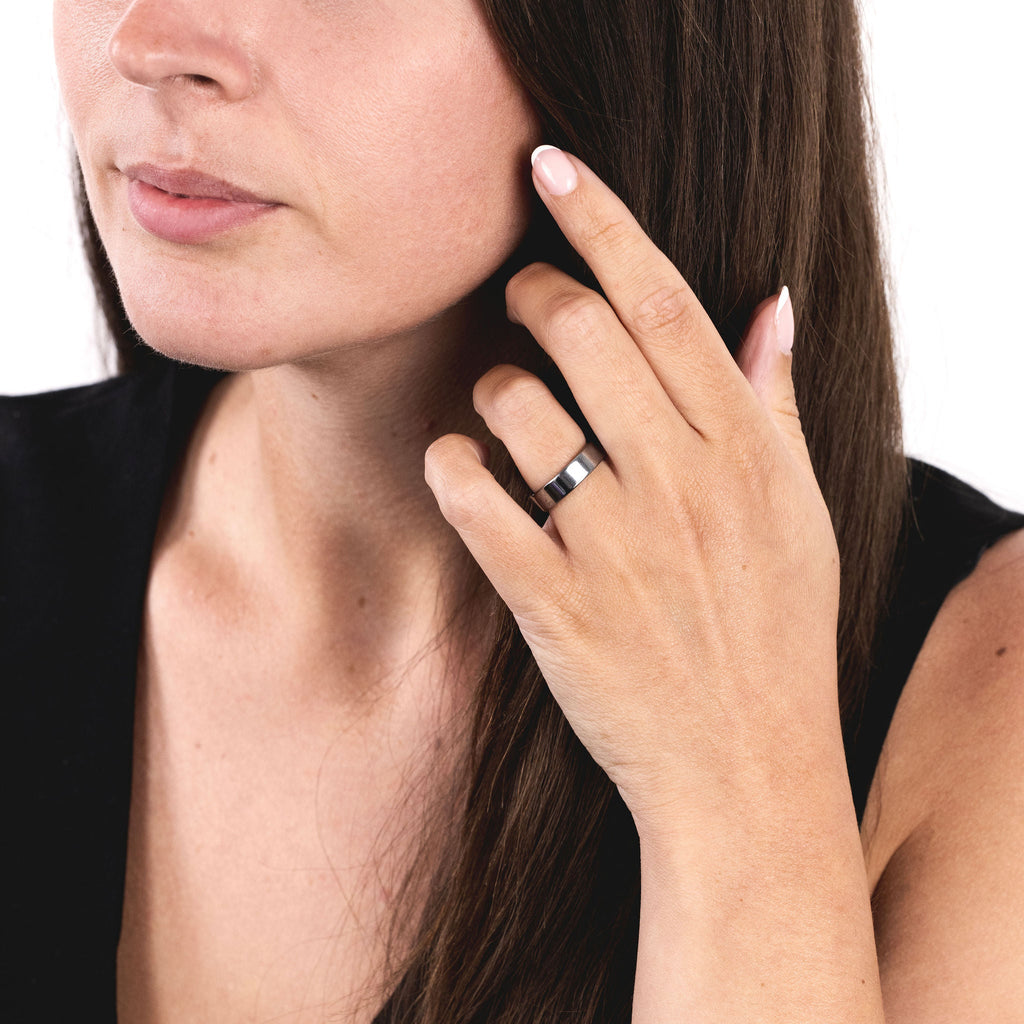 The Tungsten 5F (5mm Flat Ring)