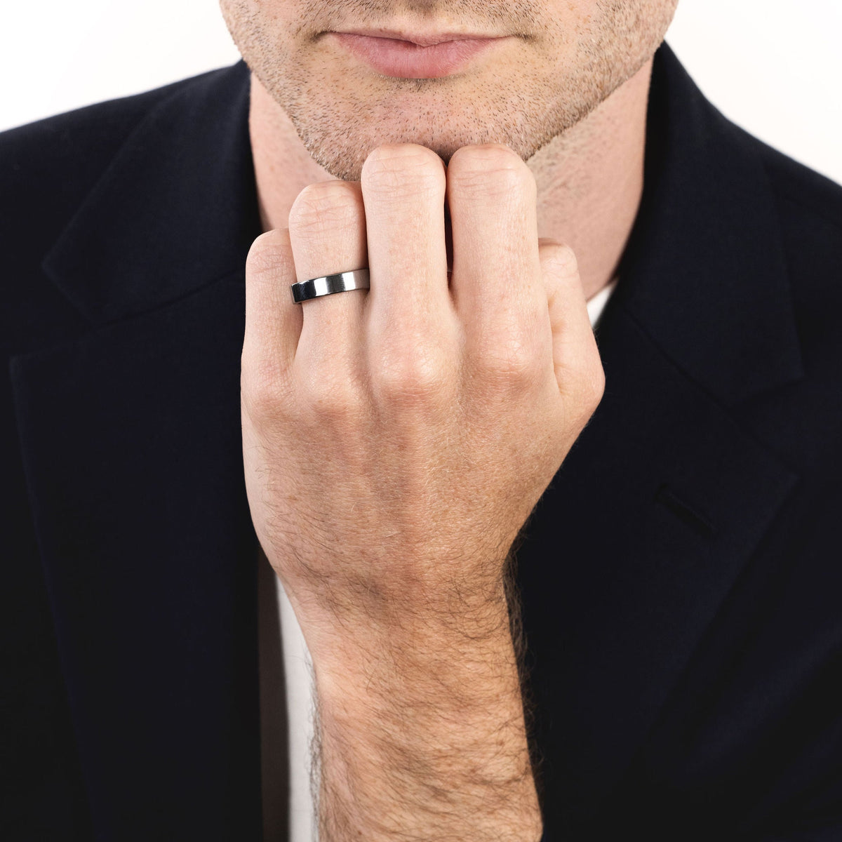 The Tungsten 5F (5mm Flat Ring)