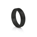 The Black Tungsten 6B (6mm Bevelled Ring)
