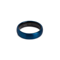 The Brushed Blue Tungsten 6D (6mm D-Ring)