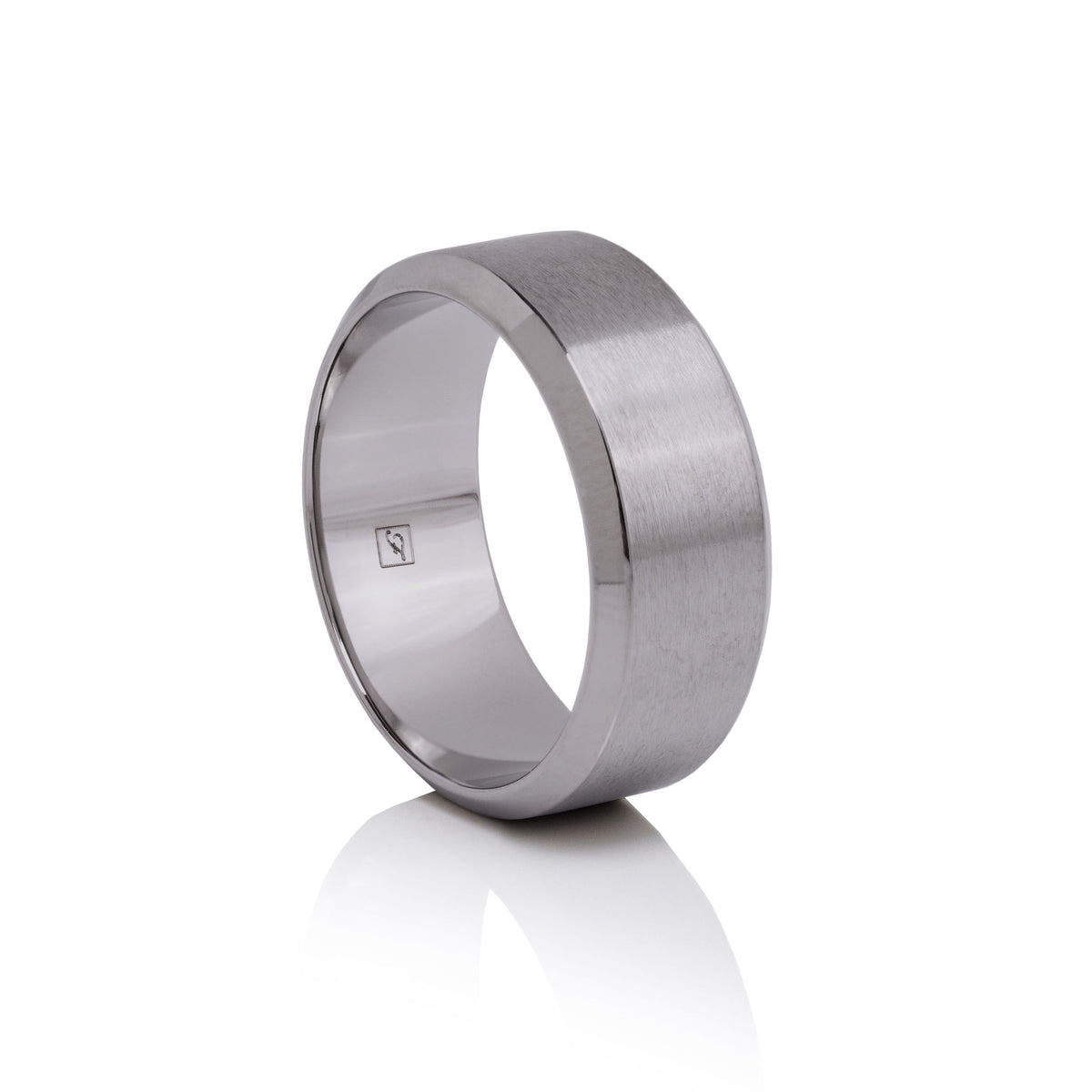 The Titanium 8B (8mm Bevelled Ring)
