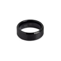 The Brushed Black Tungsten 8B (8mm Bevelled Ring)