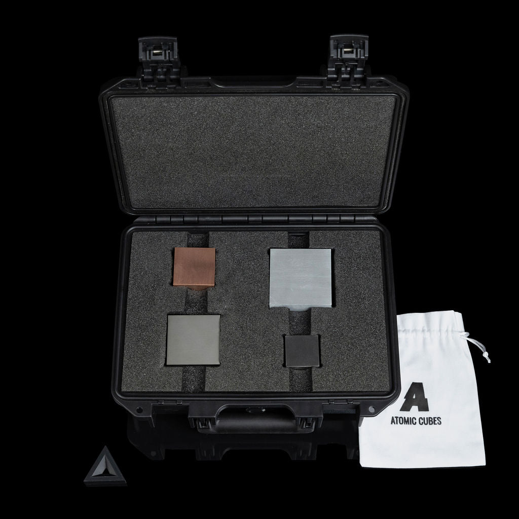 1kg Cube Collection (Tungsten, Titanium, Copper Aluminium)